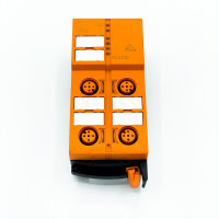 ifm AC5200 AS-Interface Modul, ClassicLine, 3 Flachkabelrichtungen, mehrere M12-Anschlüsse, gut sichtbare LED-Anzeigen
