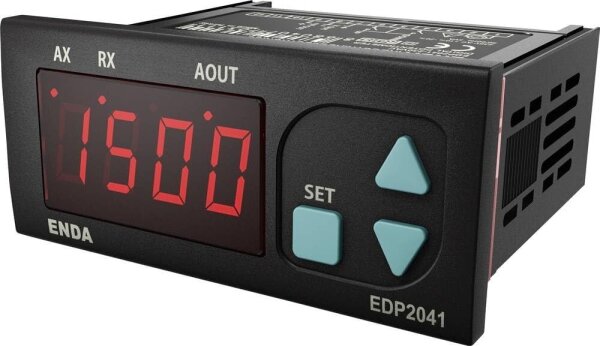 Enda EDP2041-SM Digital-Potentiometer, 77x35 mm, programmierbar, LED-Anzeige, kompakte Bauform