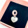 Pandora Moments 798761C01 Heart Charm Pendant, Sterling Silver, Engraved, Cubic Zirconia, Charm for Bracelet