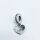 Pandora Moments 798761C01 Heart Charm Pendant, Sterling Silver, Engraved, Cubic Zirconia, Charm for Bracelet