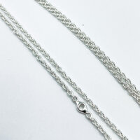 Pandora 590200-60, Damen Halskette, 60 cm, Silber, klassische Schlangenkette, individuell kombinierbar