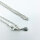 Pandora 590200-60, Damen Halskette, 60 cm, Silber, klassische Schlangenkette, individuell kombinierbar