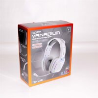 THE G-LAB Korp Vanadium Gaming Headset - Stereo Mikrofon, Ultraleicht, Ultra Bass Stereo Headset - 3,5 mm Klinke für PC/PS4/Xbox One/Nintendo Switch/Mac/Tablet/Smartphone - NEU 2021 (Weiß)