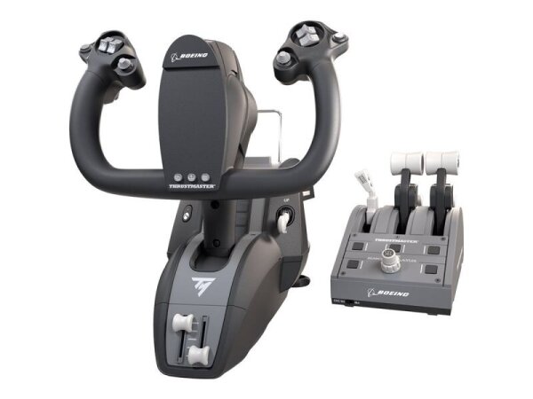 Thrustmaster TCA Yoke Pack Boeing Edition, Flight Simulator Yoke Set, Realistic Controls, 4460210