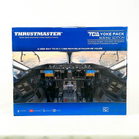 Thrustmaster TCA Yoke Pack Boeing Edition, Flight Simulator Yoke Set, Realistic Controls, 4460210