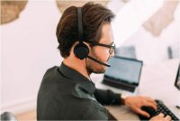 beyerdynamic HSP 321 Single-Ear Headset, Electret Condenser Microphone, 3.5 mm TRRS, Single-Sided, Lightweight Professional Headset