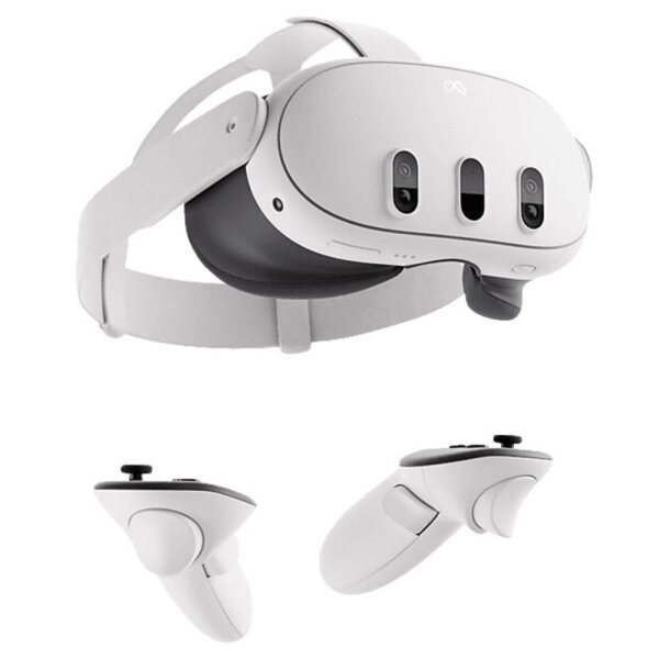 Meta Quest 3 VR-Headset, 512 GB, 4K, kabellos, Mixed Reality, All-in-One Virtual-Reality-Brille