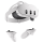 Meta Quest 3 VR-Headset, 512 GB, 4K, kabellos, Mixed Reality, All-in-One Virtual-Reality-Brille