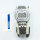 Casio A1000A-7EF, digital wristwatch, silver, stainless steel case and bracelet, water-resistant, retro design