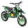 HECHT 54501 Kinder Elektro Pocketbike, 500W, 36V 8Ah Akku, 25 km/h, Motorrad, grün, für Kinder