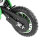 HECHT 54501 Kinder Elektro Pocketbike, 500W, 36V 8Ah Akku, 25 km/h, Motorrad, grün, für Kinder