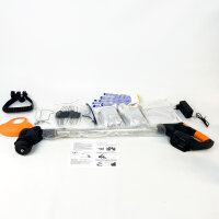 YY-GCJ00 Cordless Grass Trimmer 12V 98VF, Telescopic, Lawn Edger, Brush Cutter Set, Adjustable, Cordless
