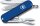 Victorinox small blue pocket tool, compact Swiss multi-tool with versatile functions