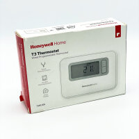 Honeywell Home T3, wired room thermostat, programmable, large display, easy operation