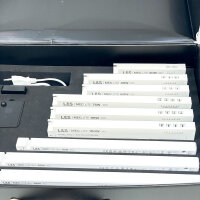 L&S MEC LITE LED driver set 24V, 20-150W, slim versions, multi-dim, matte white, model MEC LITE/LITE MT