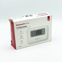 Honeywell Home T3H110A Raumthermostat, programmierbar, digitales Display, einfache Bedienung, ohne Montageschrauben