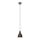 EGLO PRIDDY1 49492 Vintage pendant light, E27, 40W, 220–240V, rustic brown, Ø 15.5 cm, height 110 cm, indoor lamp