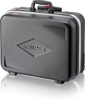 KNIPEX 00 21 06 LE, empty tool case, wheeled, robust, large capacity, telescopic handle