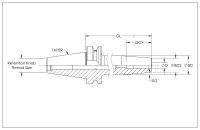 Haas Schrumpffutter BT40-SF16-160, 16 mm Spann-Ø, 160 mm Auskraglänge, TSC Innenkühlung