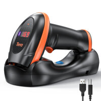 Tera HW0008 2D Barcode Scanner, Wireless, with Charging...