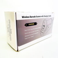 Tera HW0008 2D Barcode Scanner, Wireless, with Charging Station, Fast Scanning, USB Receiver, for Warehouse and Retail