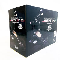 Pearl Drums P-2050C/B bass drum pedal, Limited Anniversary Edition, including case, double chain drive, adjustable beaters