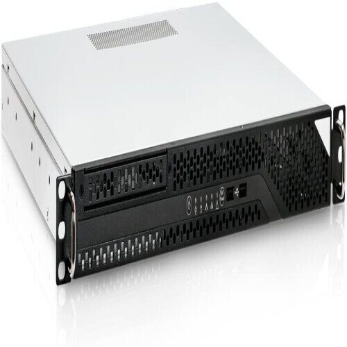 InWin RA100 1U Rackmount-Servergehäuse, 315W 80+ Gold Netzteil, 2x USB 3.0 Front, kompaktes Server-Chassis