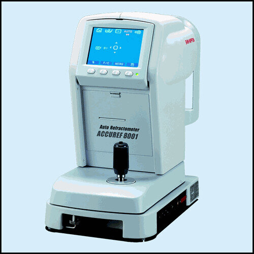 ACCuref 8001 Refractometer, automatic eye measuring device, precise refraction measurement, ideal for vision tests