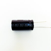 50x Nichicon Aluminum Electrolyte Capacitors, 470 µF, 100 V, Radial, Bedrachtet, 16x35.5 mm