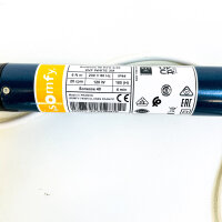 Somfy Sonesse 40 RTS 6/20 VVF Rohrmotor, 6 Nm, 20 U/min, 3 m Kabel, Funk, für Innenrollos, Vision, Zebra, Day & Night