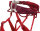Petzl Adjama C022CA02 Unisex Climbing Harness, Size L, Comfortable, Adjustable, for Multi-Pitch Use, Dark Red