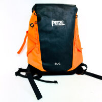 Petzl BUG S073AB01 Climbing Backpack, 18L, Orange/Black, compact, lightweight, for day trips and multi-pitch climbs