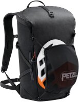Petzl BUG S073AB00 Kletterrucksack 18L, kompakt, robust, für Tagestouren, Farbe Schwarz