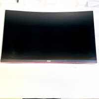 AOC C24G1 Gaming-Monitor, 24 Zoll, Full-HD, 1 ms, 144 Hz, Curved, HDMI/DP, Schwarz/Rot, Rückseite beschädigt