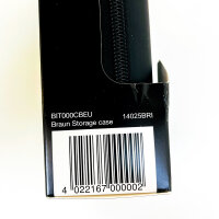 Braun BIT000CBEU Tasche für ThermoScan Ohrthermometer, medizinische Aufbewahrung, Schutzetui, robust, kompakt