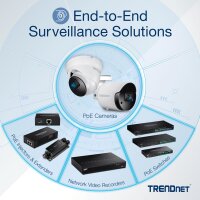 TRENDnet TPE-BG182g, 18-Port Gigabit PoE++ Switch, 470W PoE, 8x95W PoE++, 8x30W PoE+, 2 SFP-Slots