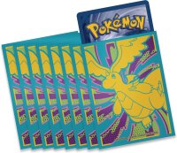 Pokémon TCG Top Trainer Box Mega Evolution, Exalted Heroes, 1 Promo Card, 9 Booster Packs, Premium Accessories
