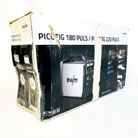 EWM Picotig 180 puls DC 5P, TIG welding machine, professional model, pulse function, 180A, direct current, portable, precise welding
