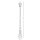 Bel Air Home Lisa G-1005 garden pole light, 2160 mm height, Ø 240 mm, black, weatherproof, classic design