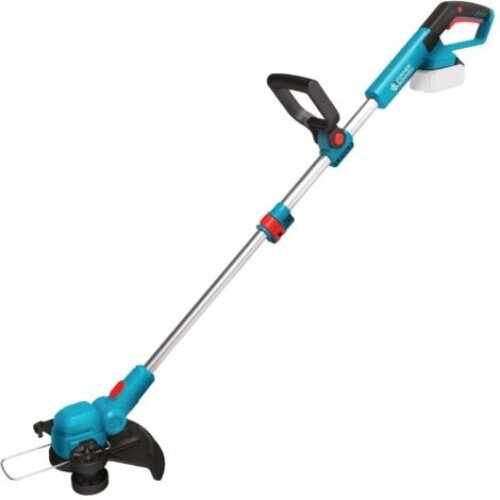 Germania 20V cordless grass trimmer, 7,500 rpm, 300mm cutting diameter, telescopic handle 94–122cm, 4-way rotating head