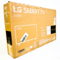 LG 32LQ63 32" Full HD LED Smart TV, 60 Hz, Google Assistant, HDMI, schlankes Design
