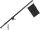 Walimex Pro Deluxe Boom Stand, 120–220 cm, studio tripod with counterweight bag, height adjustable, aluminum/plastic, black