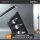 Walimex Pro Deluxe Boom Stand, 120–220 cm, studio tripod with counterweight bag, height adjustable, aluminum/plastic, black