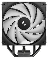 DeepCool AG400 BK ARGB V2 CPU Air Cooler, 120mm, max. 32 dBA, ARGB lighting, black, Intel/AMD compatible