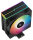 DeepCool AG400 BK ARGB V2 CPU Air Cooler, 120mm, max. 32 dBA, ARGB lighting, black, Intel/AMD compatible