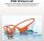 Bone Conduction Kopfhörer, IP68 wasserdicht, 64GB Speicher, Bluetooth 5.4, 10h Akku, MP3, Schwimmen, Sport, Fitness