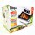 Ninja AF500EUWH Doppel-Heißluftfritteuse, 10,4L, 2470W, 7 Programme, Timer, PTFE Antihaft, weiß, leichter Kratzer