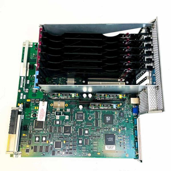 HP HPE Integrity RP4440 RX ZL System Board A6961-60201, 8-bay drive cage, baseboard, server motherboard