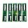 Kingston 16GB DDR4 Server RAM, 2Rx4, PC4-2133P, HPE 752369-081, HP21D4R5D4MBM-16, 5er Set, ECC Registered