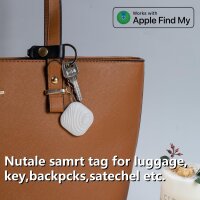 Nutale Air Tags Key Finder, Bluetooth Tracker, iOS-kompatibel, funktioniert mit „Wo ist?“, Schlüsselfinder für verlorene Gegenstände